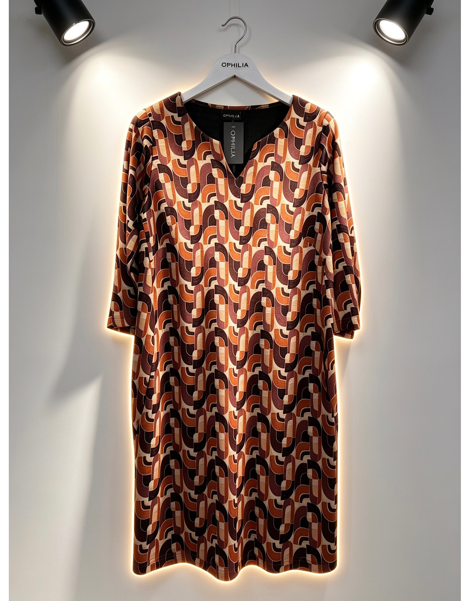 Ophilia Yara 26W   dessin art deco rust