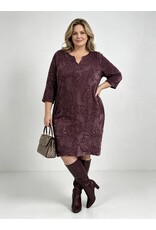 Ophilia Yara 26W scuba suede plum
