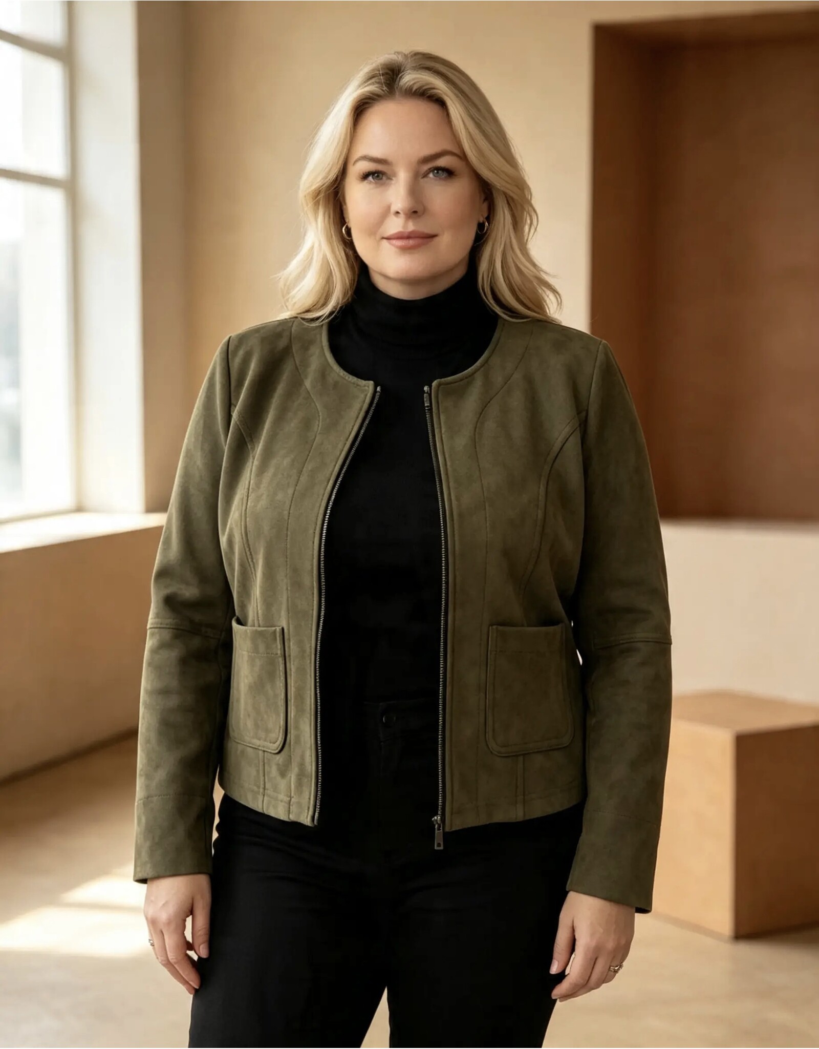 Ophilia Lara 25W scuba suede