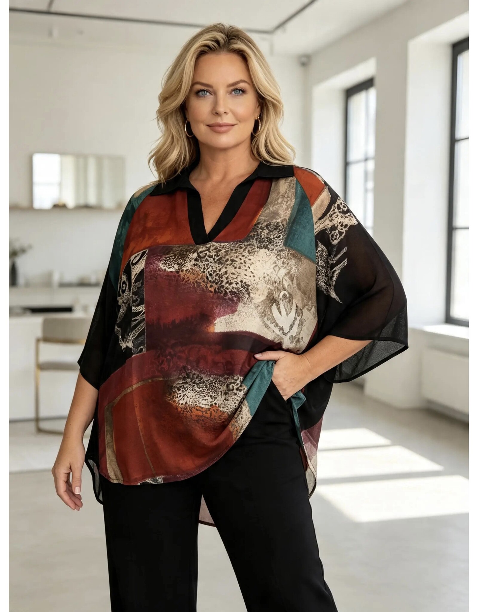 Ophilia Cloë 26W viscose dessin
