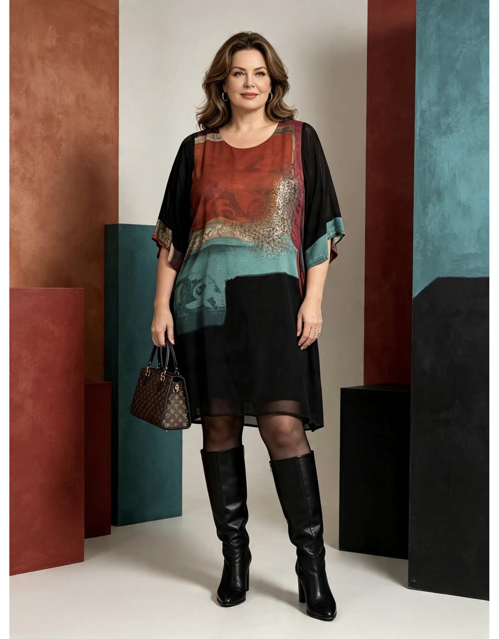 Ophilia Hannah 26W viscose dessin
