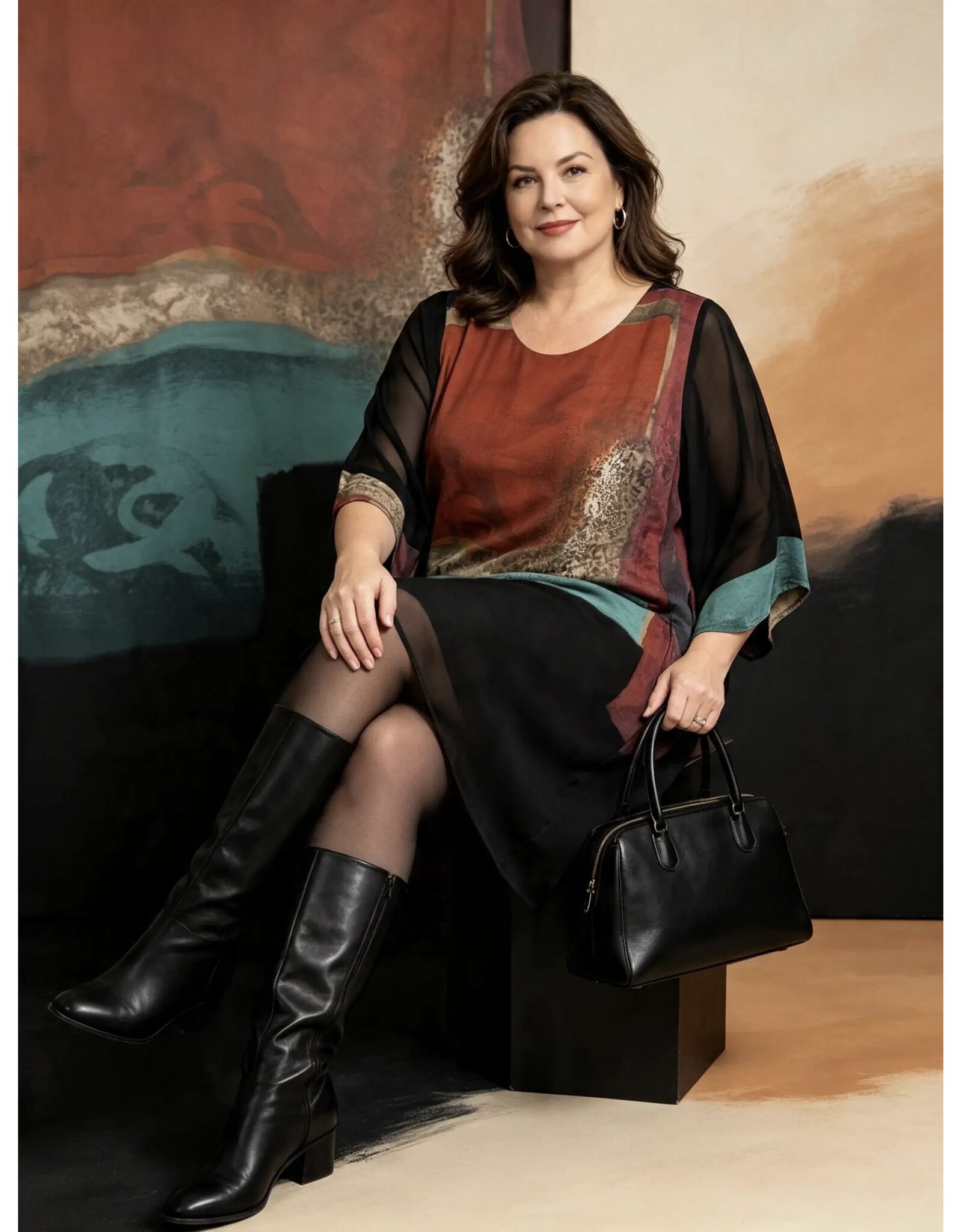 Ophilia Hannah 26W viscose dessin