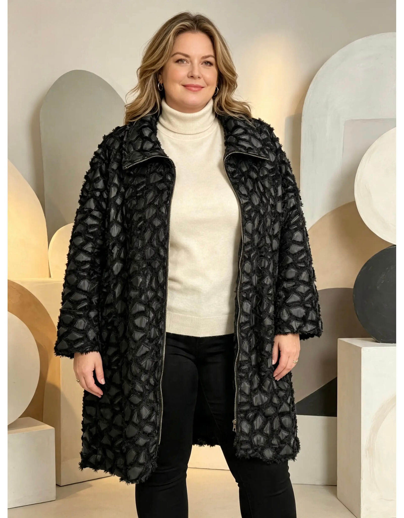 Ophilia jenny 26W  turtle fur black
