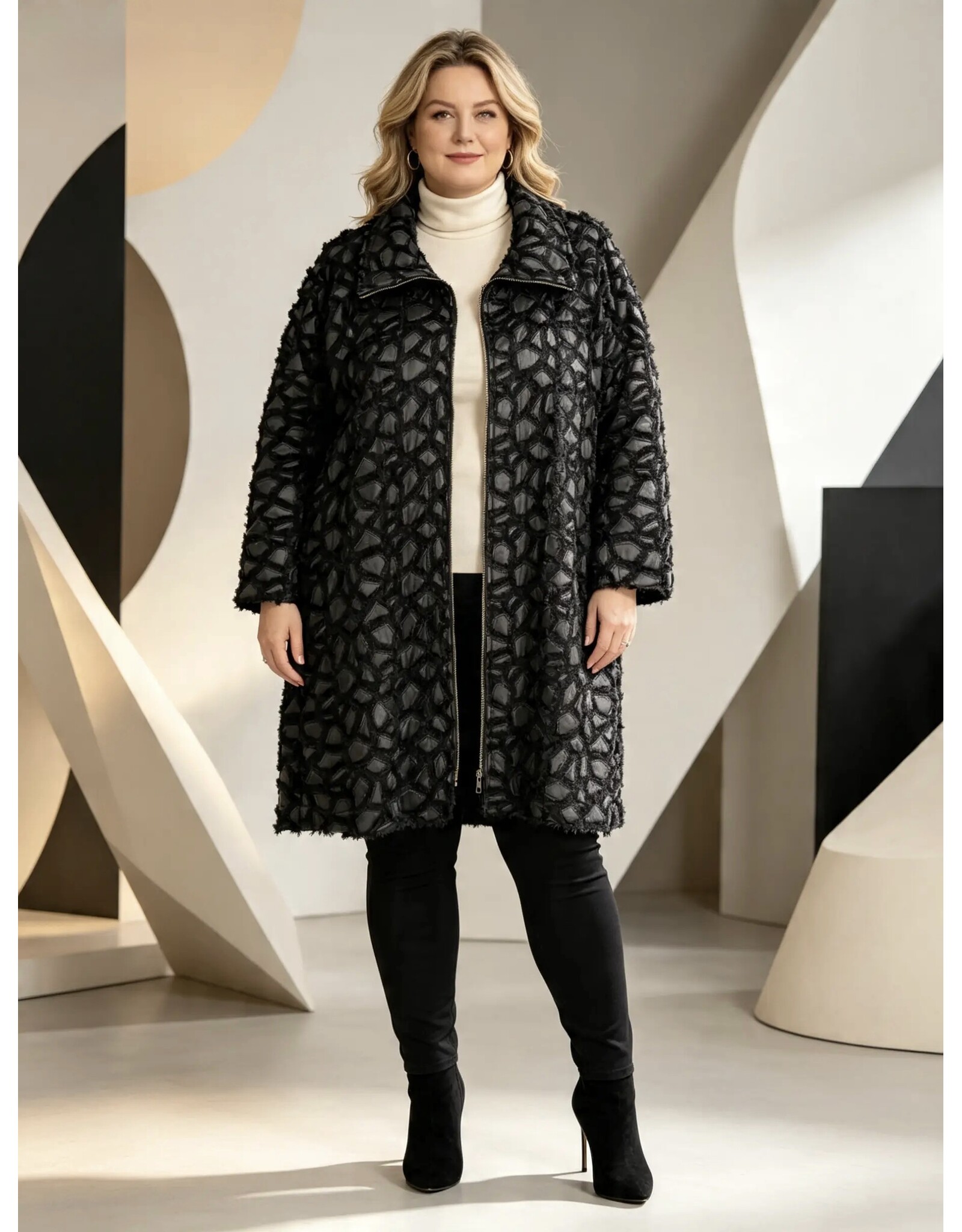 Ophilia jenny 26W  turtle fur black