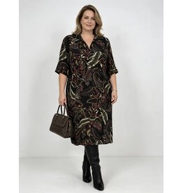 Ophilia Ivanka 26w  dessin botanic bordeaux