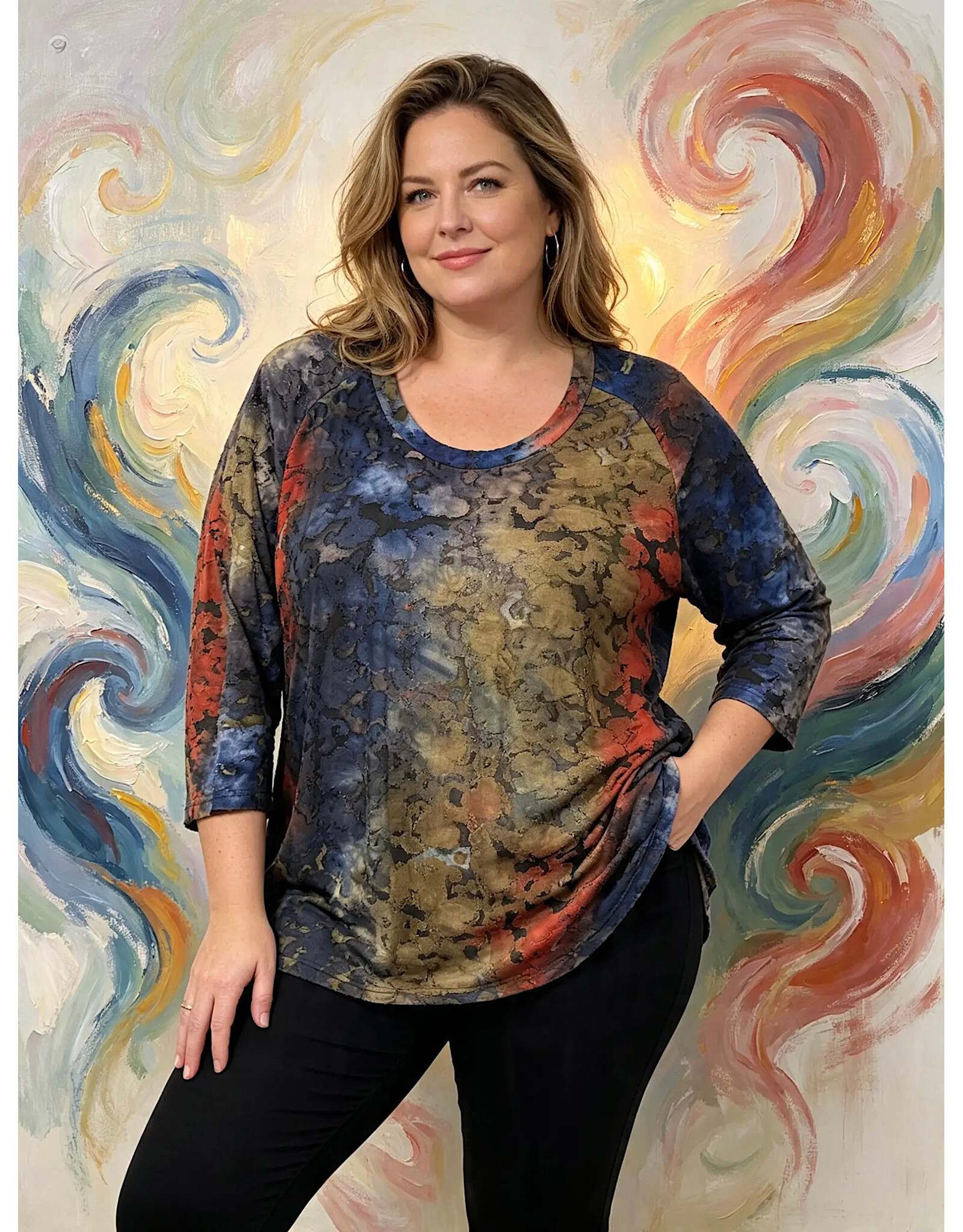 Ophilia Tilly  23W tie dye