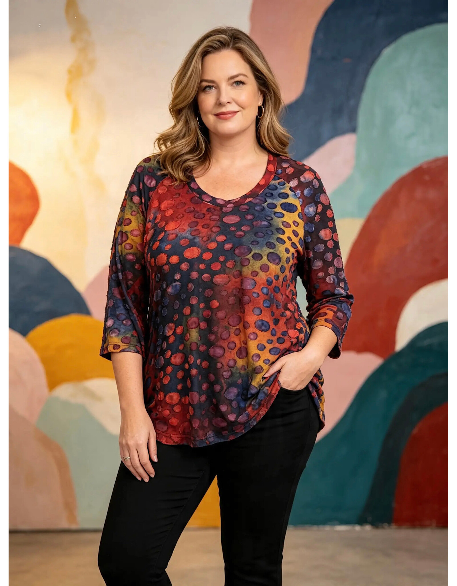 Ophilia Tilly  23W tie dye