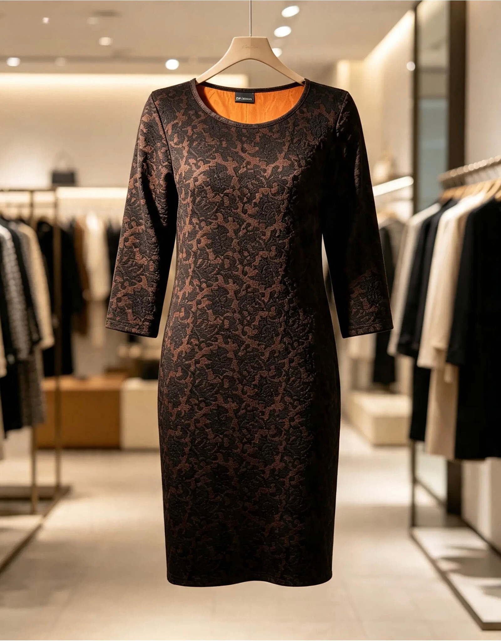 Ophilia Desi  24W  black brocade