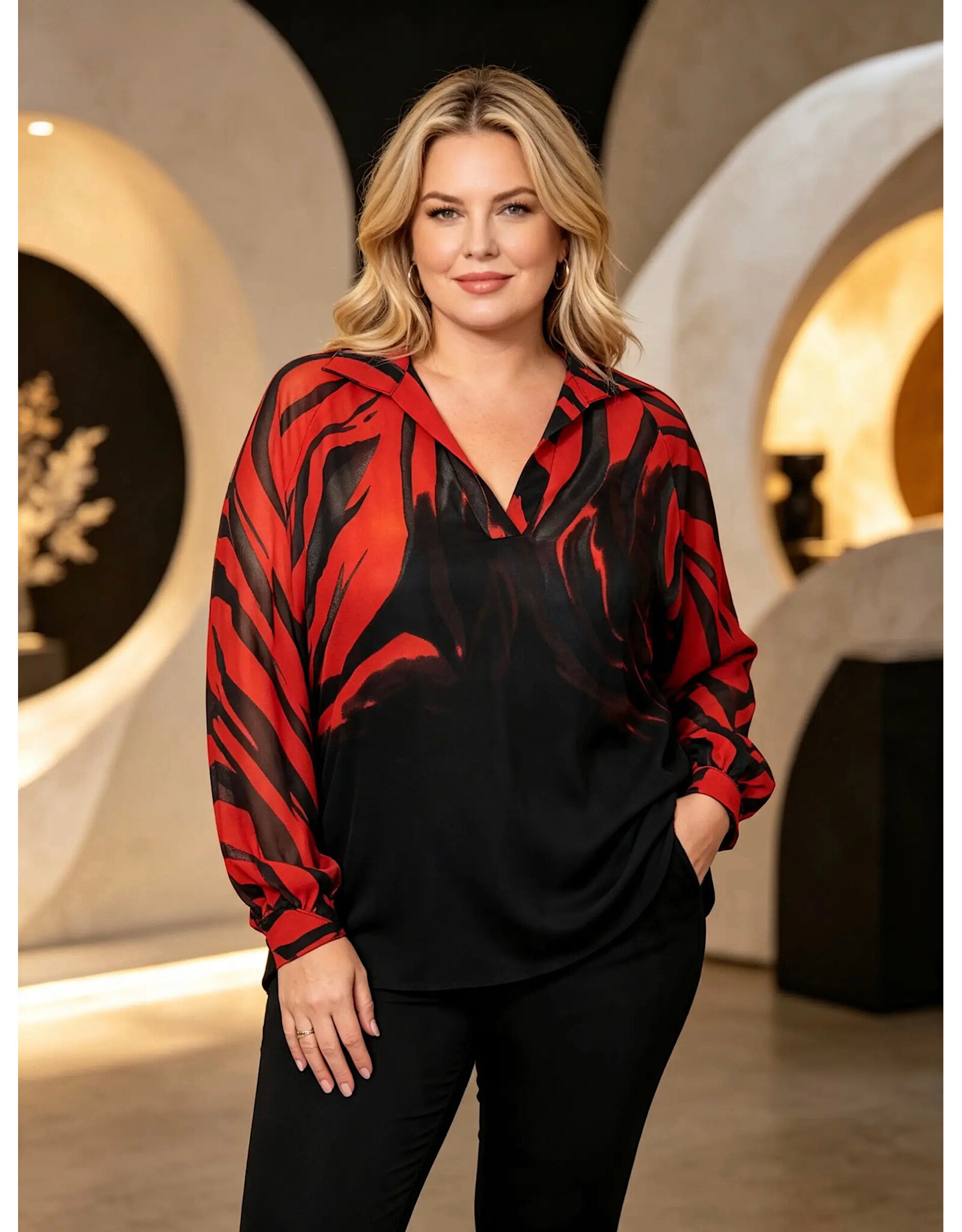 Ophilia Jane 25W  viscose voile dessin