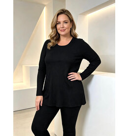 Ophilia Cindy 26W  viscose knit black