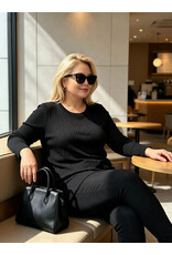 Ophilia Cindy 26W  viscose knit black