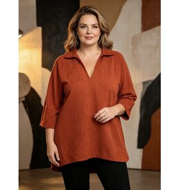 Ophilia Fiona 26W  micro suede orange