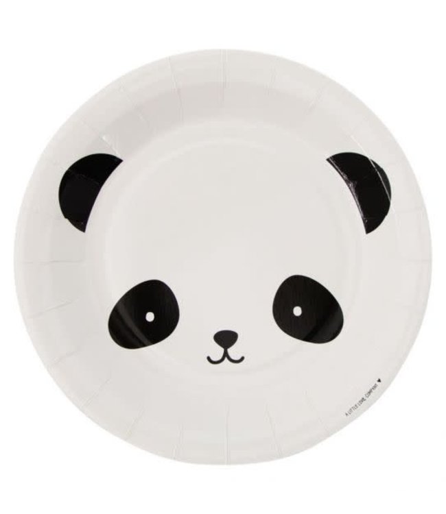 A Little Lovely Company Paper Plates Panda