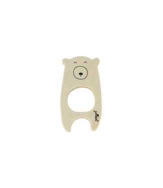 Jollein Teething Ring Wooden Bear