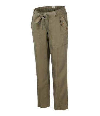 Mamalicious Leona Woven Pants Dusty Olive