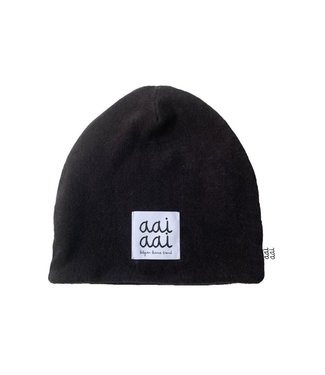 Aai Aai Beanie Sponge Zwart