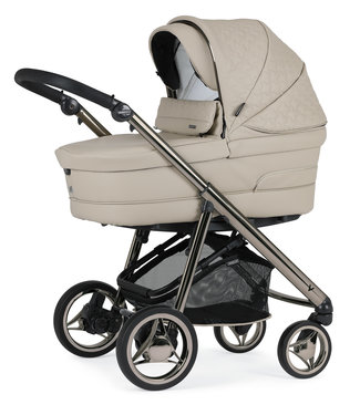 Bébécar V-Pack 3 in 1 Pram Specials 053 Latté Leatherlook