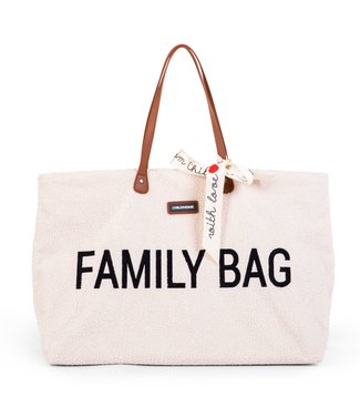 Childhome Family Bag Teddy Ecru