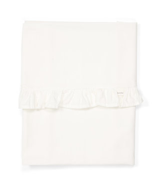 Koeka Wieglaken Ruffle 80x100cm Warm White