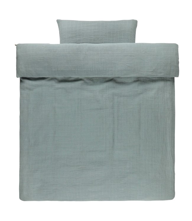 Trixie Cot Duvet Cover & Pillow Case Bliss Petrol