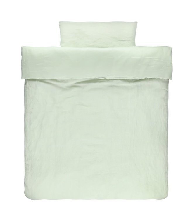 Trixie Cot Duvet Cover & Pillow Case Pure Mint