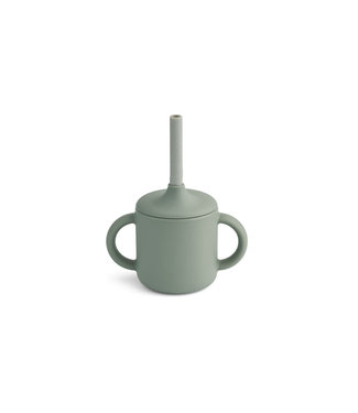Liewood Cameron Sippy Cup FaunaGreen Dove Blue Mix
