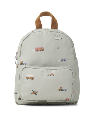 Liewood Allan Backpack Vehicles Dove Blue Mix