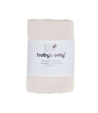 Baby's Only Breeze Swaddle Warm Linen 120x120cm