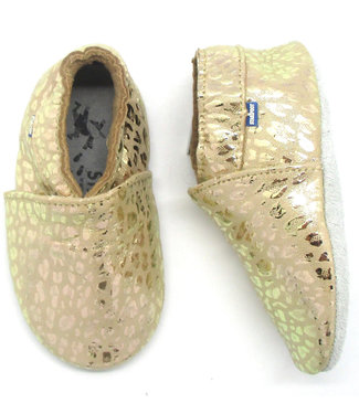 Stabifoot Soft Shoe Gold Leopard