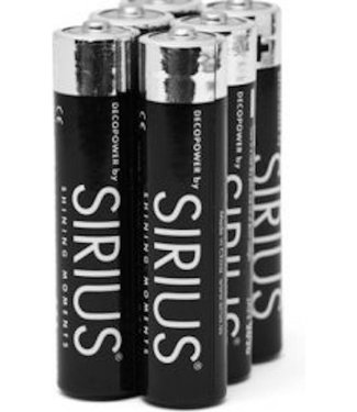 Sirius Batterij 6x AAA