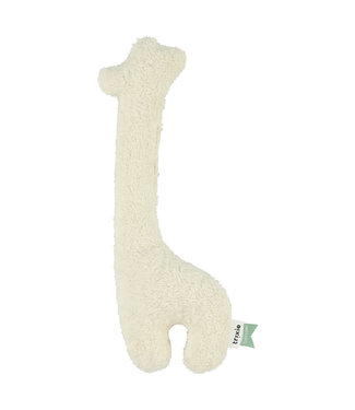 Trixie Rattle Giraffe Teddy Almond