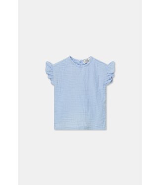 Little Cozmo Organic Slub Tee Light Blue