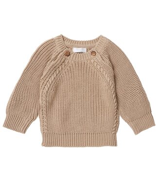 Noppies Unisex Pull Tifton Light Taupe