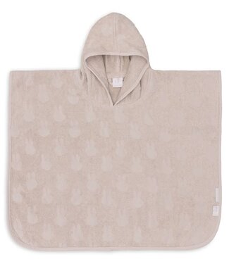 Jollein Badponcho Miffy Jacquard Miffy Nougat