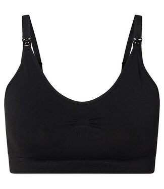 Noppies Hura Seamless Nursing Bra Black