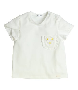 Gymp Tee Sunflowers Off-White