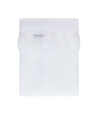 Baby's Only Calm Wieglaken Ruffle White