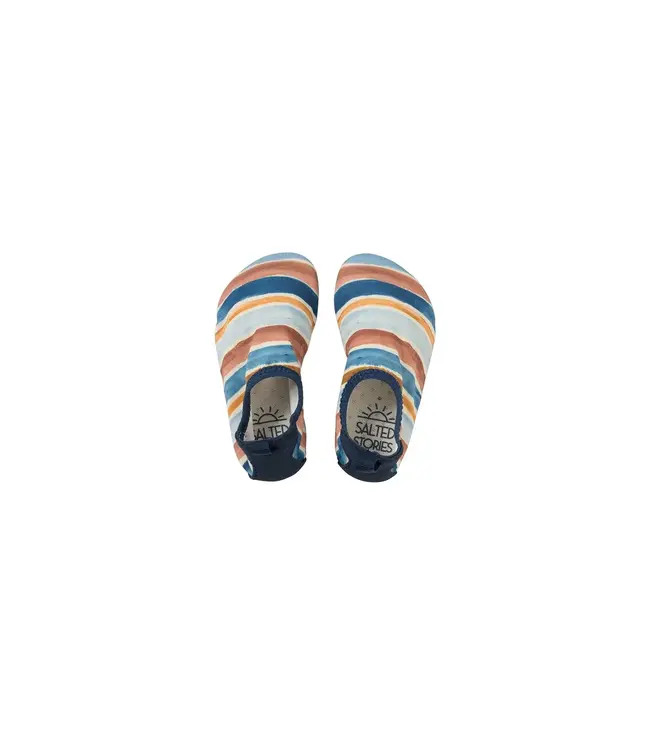 Salted Stories Beach/Swim Shoes Savi Dyed Stripe