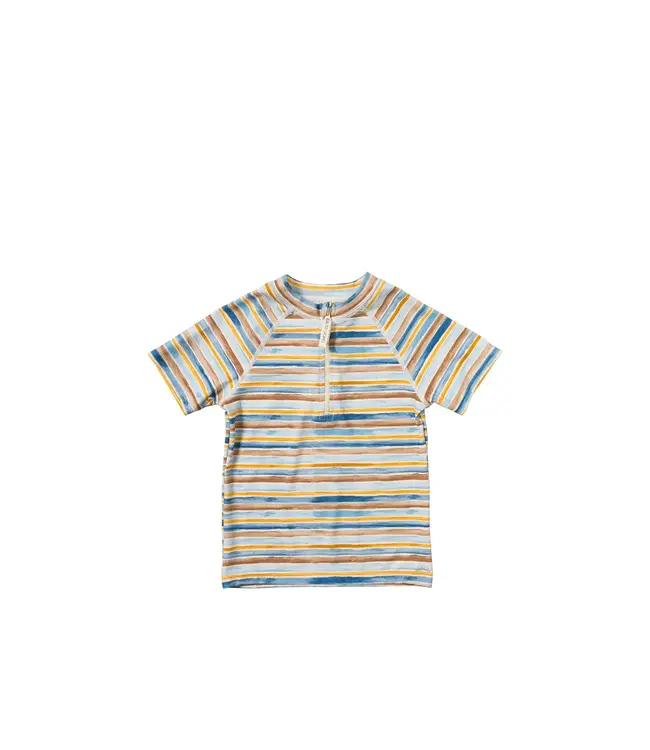 Salted Stories UV- Protect Tee Skyler Dyed Stripe