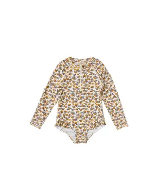 Salted Stories UV-Protect Bodysuit Shortbread