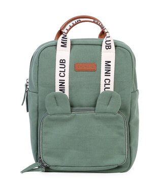 Childhome Mini Club Backpack Canvas Green