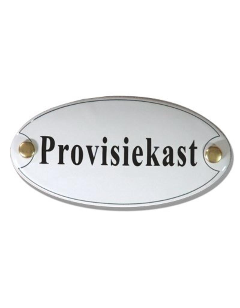 Naamplaatje provisiekast