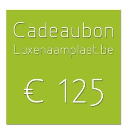 Cadeaubon €125