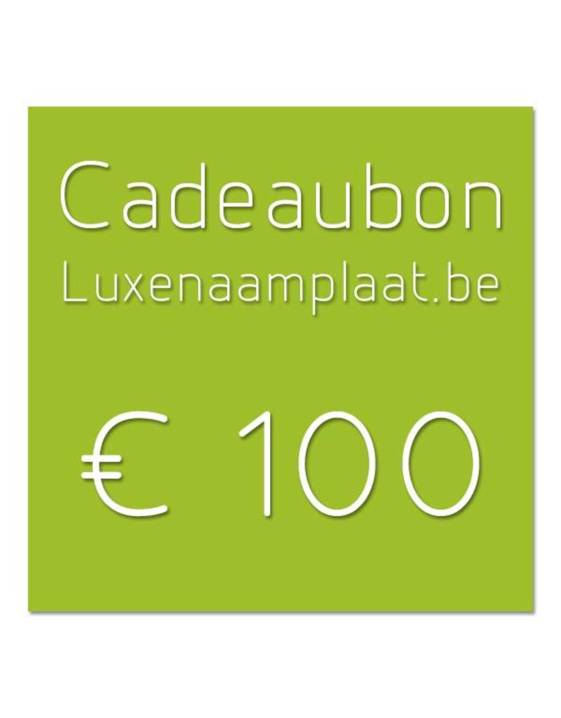 Cadeaubon €100