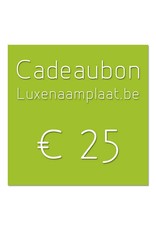 Cadeaubon € 25