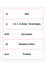 Naamplaatjes Res. Royal -RVS 316