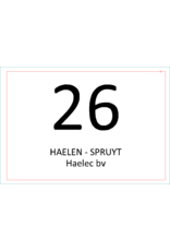 NAAMPLAAT RVS HAELEC BV