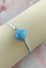 Glitter Klaver Armbandjes