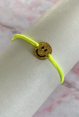 Glitter Smiley Bracelet