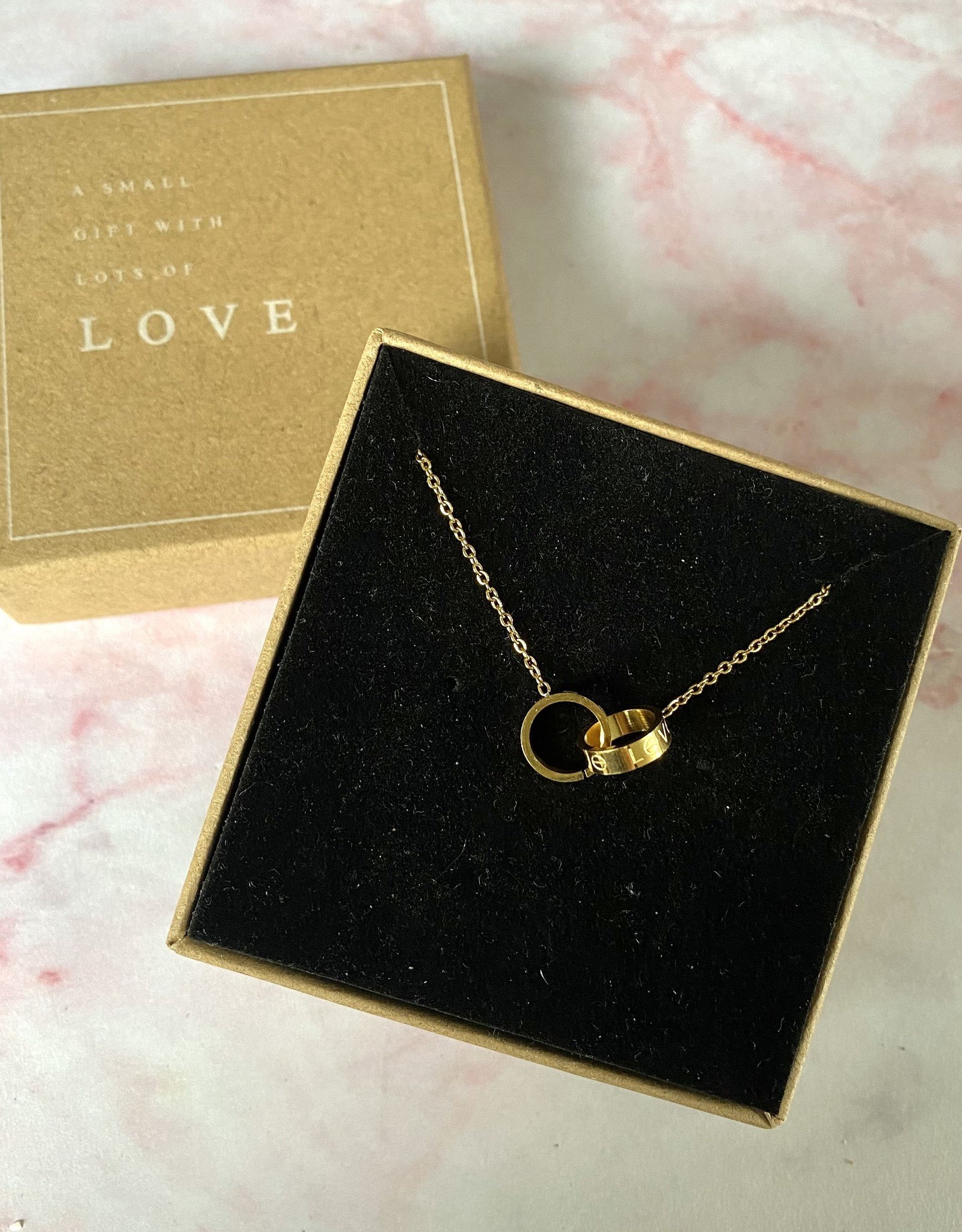 2 Love Ring Ketting